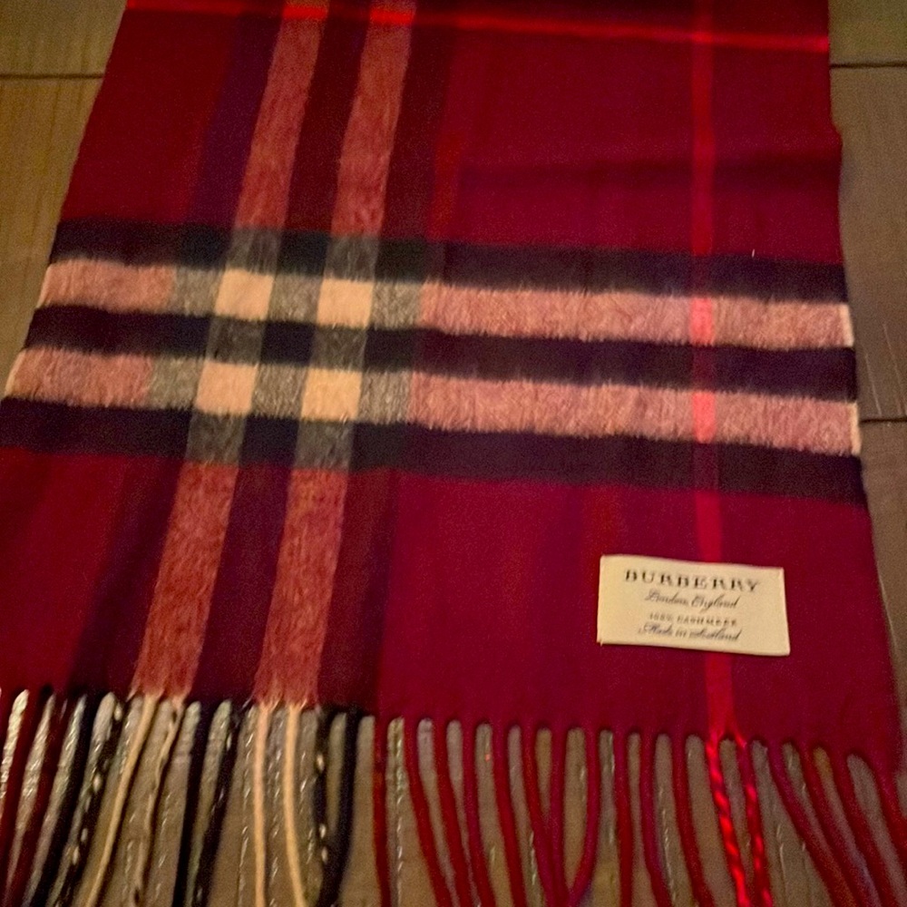 Burberry Cashmere Scarf